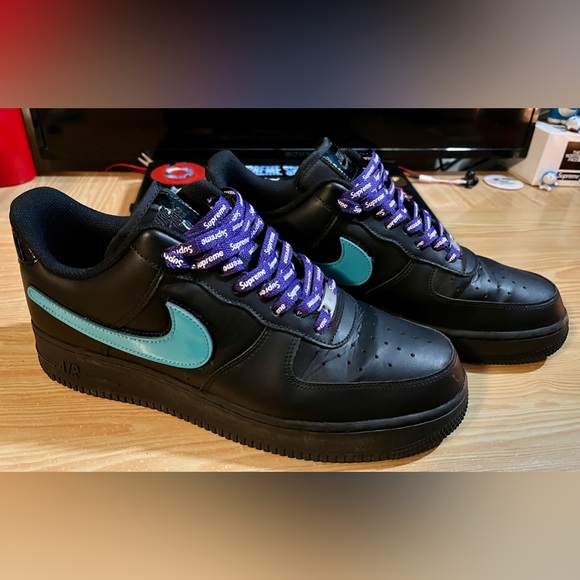 Nike Air Force 1 low changeable swoosh ( custom ) - Picture 2 of 12